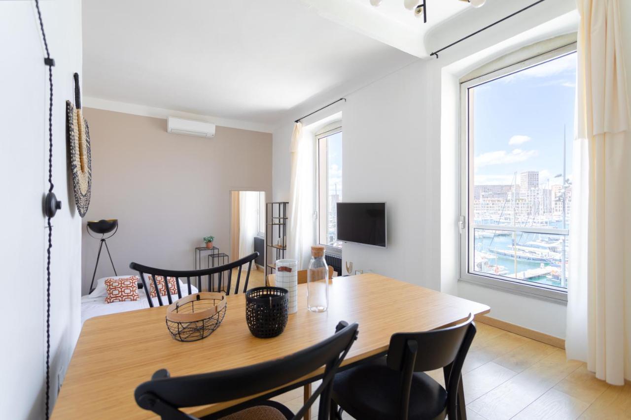 Le Rive Neuve Standing Vieux-Port - Appartement 1 Chambre 4 Pers Vue Mer Clim มาร์กเซย ภายนอก รูปภาพ